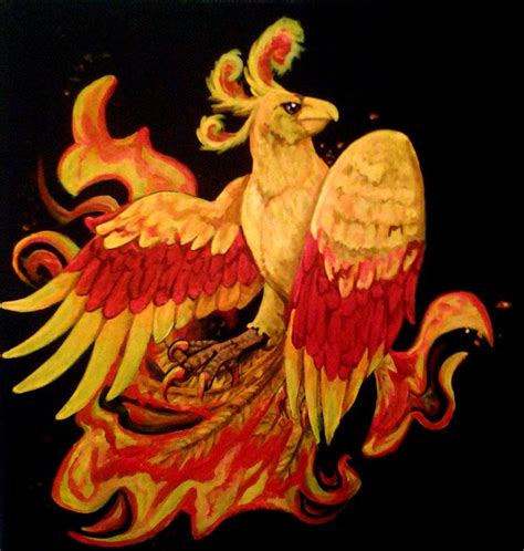 Monstrous firebird spell transformation
